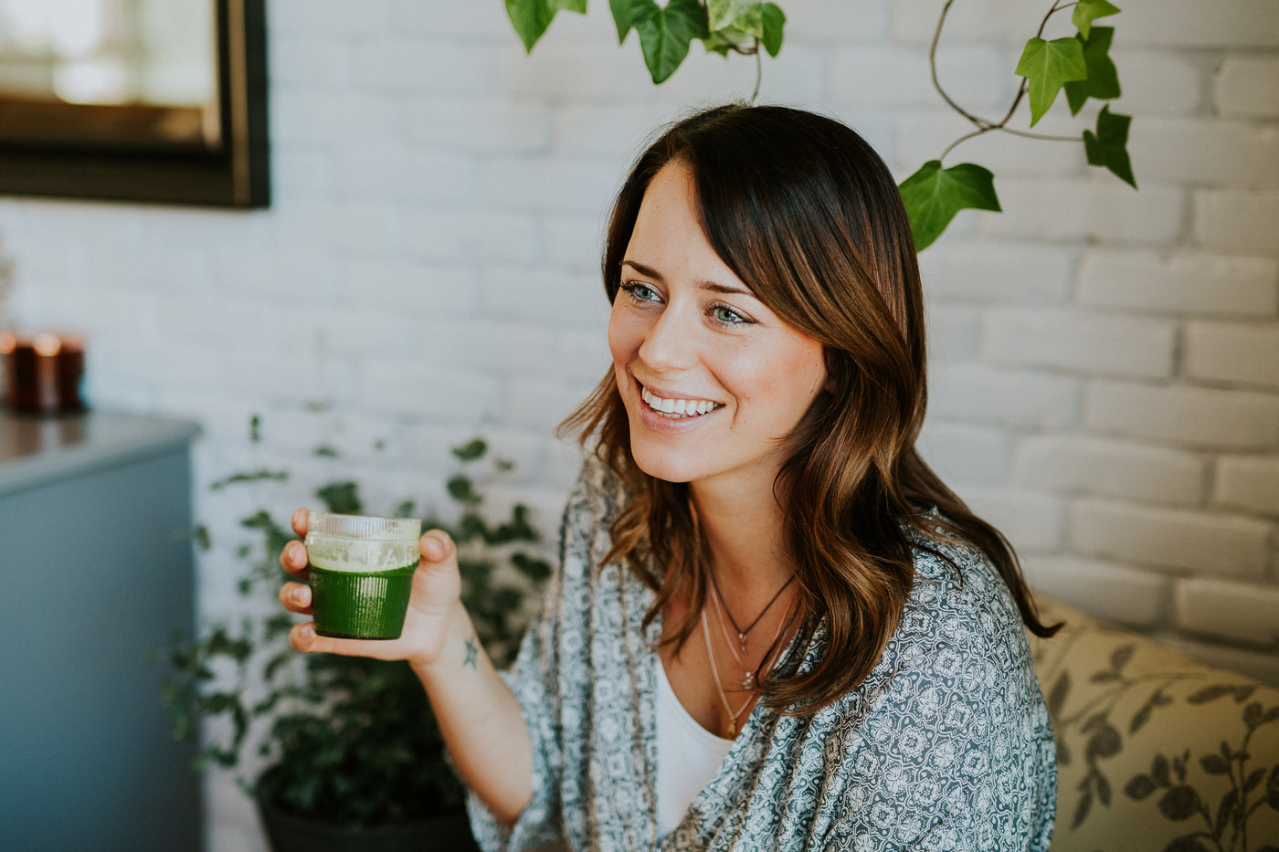 Smoothie vert pour « nettoyer » votre corps… ou simplement parce que c’est délicieux!