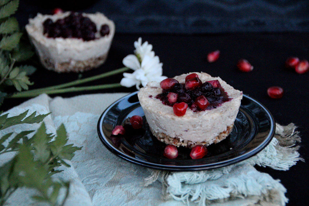 Cheesecake à l’Aloe Vera et à la Grenade