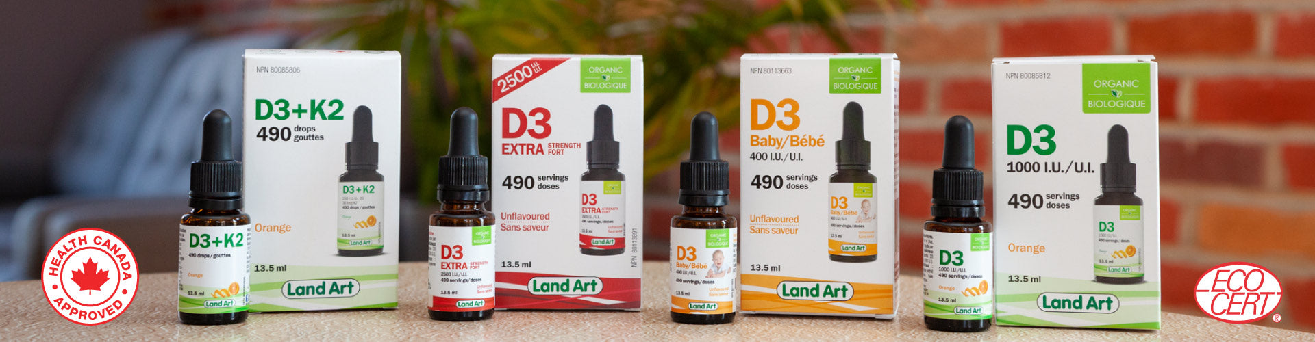 Vitamins D3 Land Art